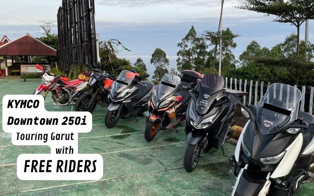 KYMCO Downtown 250i Touring ft Free Riders