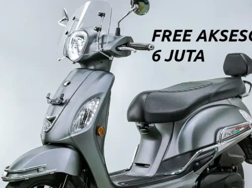 Promo Free Aksesoris Senilai 6juta Untuk Pembelian KYMCO Like ABS 150i New Vintage