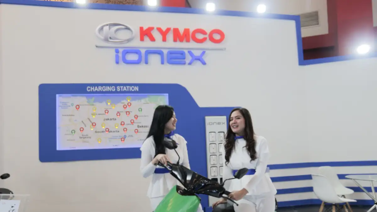 KYMCO Turut Ramaikan Pameran PEVS 2024 JIEXPO