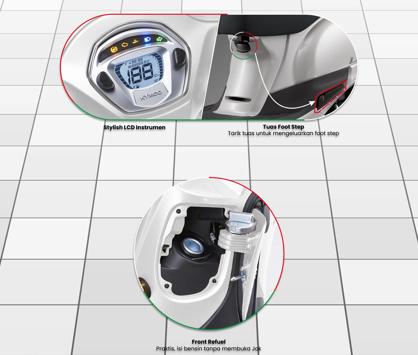 kymco like abs detail fitur