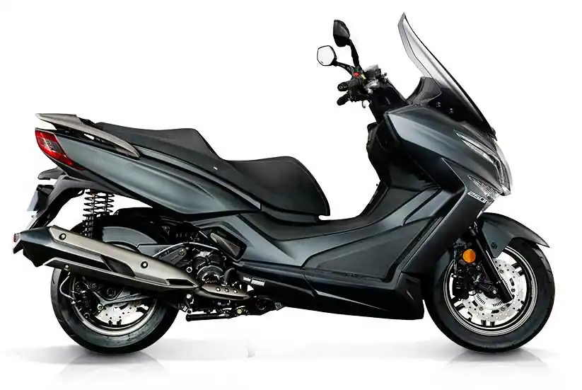 X-Town 250i Matte Silver Crystal kymco x-town 250i matte silver crystal