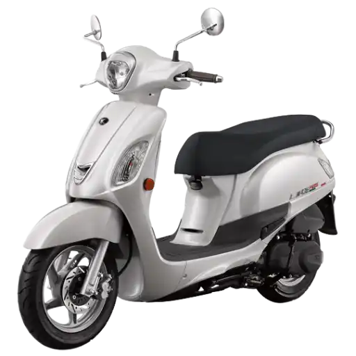 kymco like abs 150i pearly white